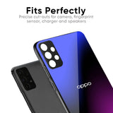 Viola Gradient Glass Case for Oppo A6x 5G
