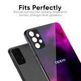Pink Galaxy Glass Case for Oppo A6 Pro 5G
