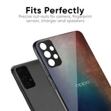 Rusty Gradient Glass Case for Oppo A6x 5G