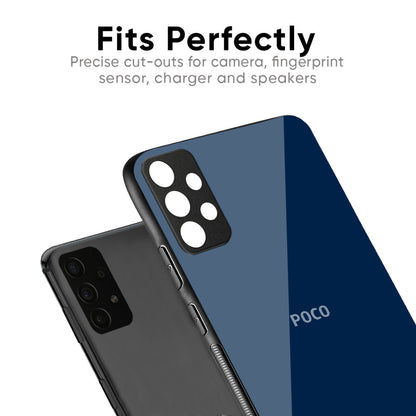 Royal Navy Glass Case for Poco X7 5G