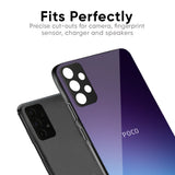 Dark Ocean Glass Case for Poco M8 5G