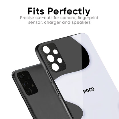 Wheat Cream Wavy Glass Case for Poco M8 5G