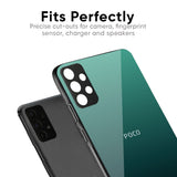 Palm Green Glass Case For Poco M8 5G
