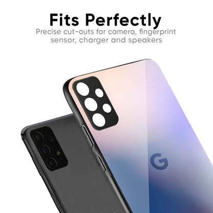 Blue Mauve Gradient Glass Case for Google Pixel 9A