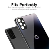 Black Obsidian Glass Case for Google Pixel 9A