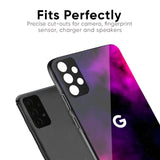 Pink Galaxy Glass Case for Google Pixel 9A