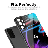 Brushy Color Glass Case for Google Pixel 9A