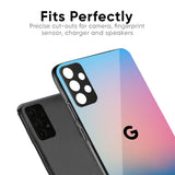 Blue & Pink Ombre Glass case for Google Pixel 10 Pro 5G