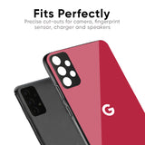 Solo Maroon Glass case for Google Pixel 9A