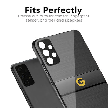Grey Metallic Glass Case For Google Pixel 9A