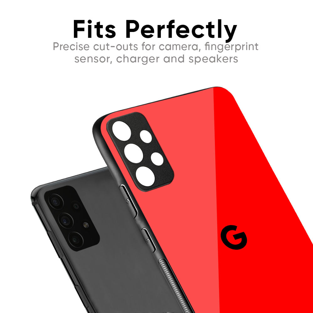 Blood Red Glass Case for Google Pixel 9A