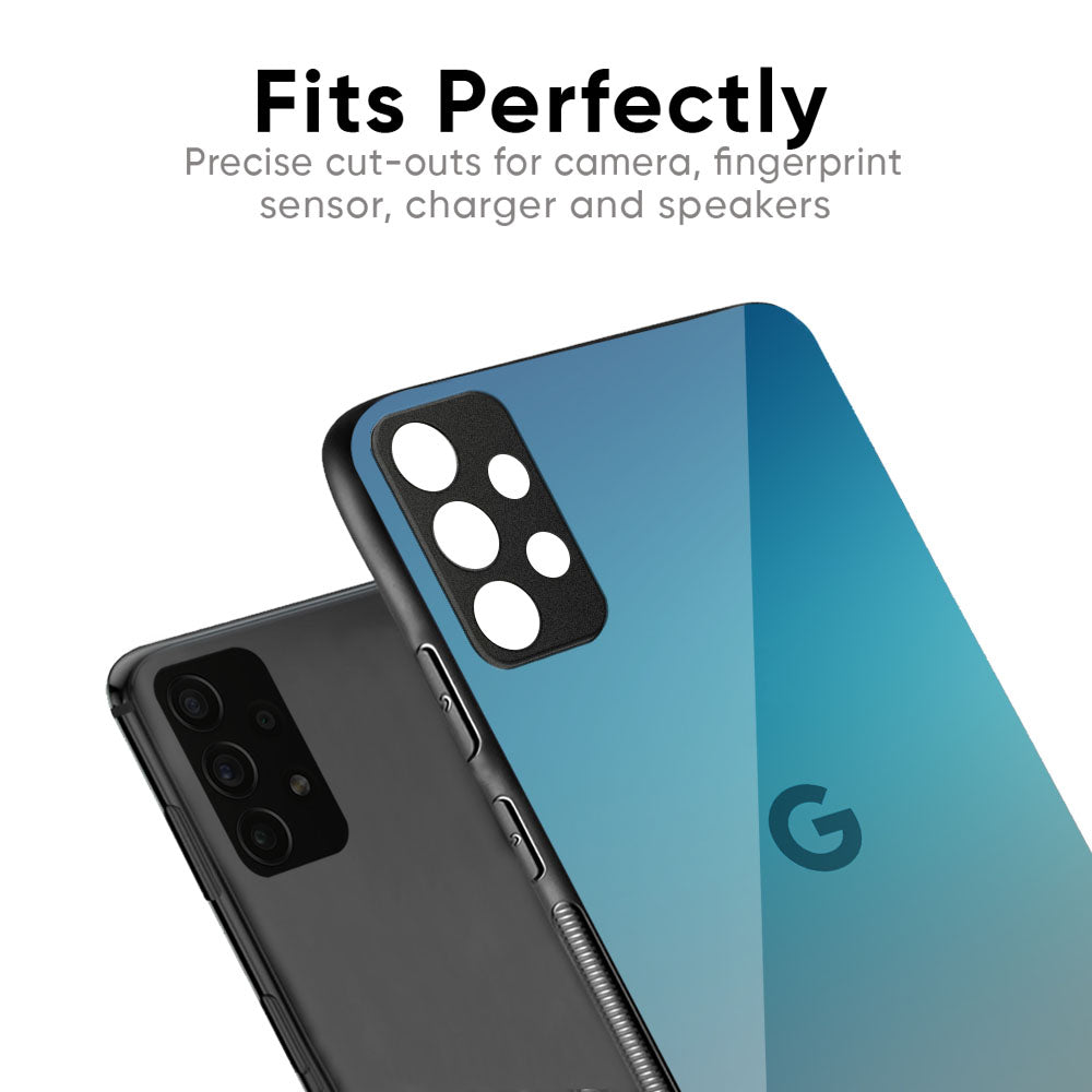 Sea Theme Gradient Glass Case for Google Pixel 10 Pro 5G