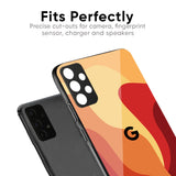 Magma Color Pattern Glass Case for Google Pixel 9A
