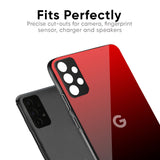 Maroon Faded Glass Case for Google Pixel 10 Pro 5G