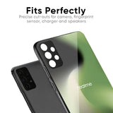Green Tornado Glass Case for Realme C65 5G