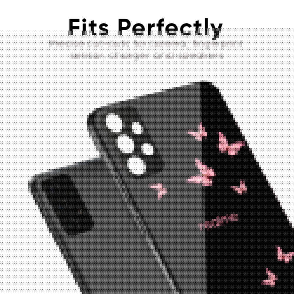 Fly Butterfly Glass Case for Realme 14 Pro 5G