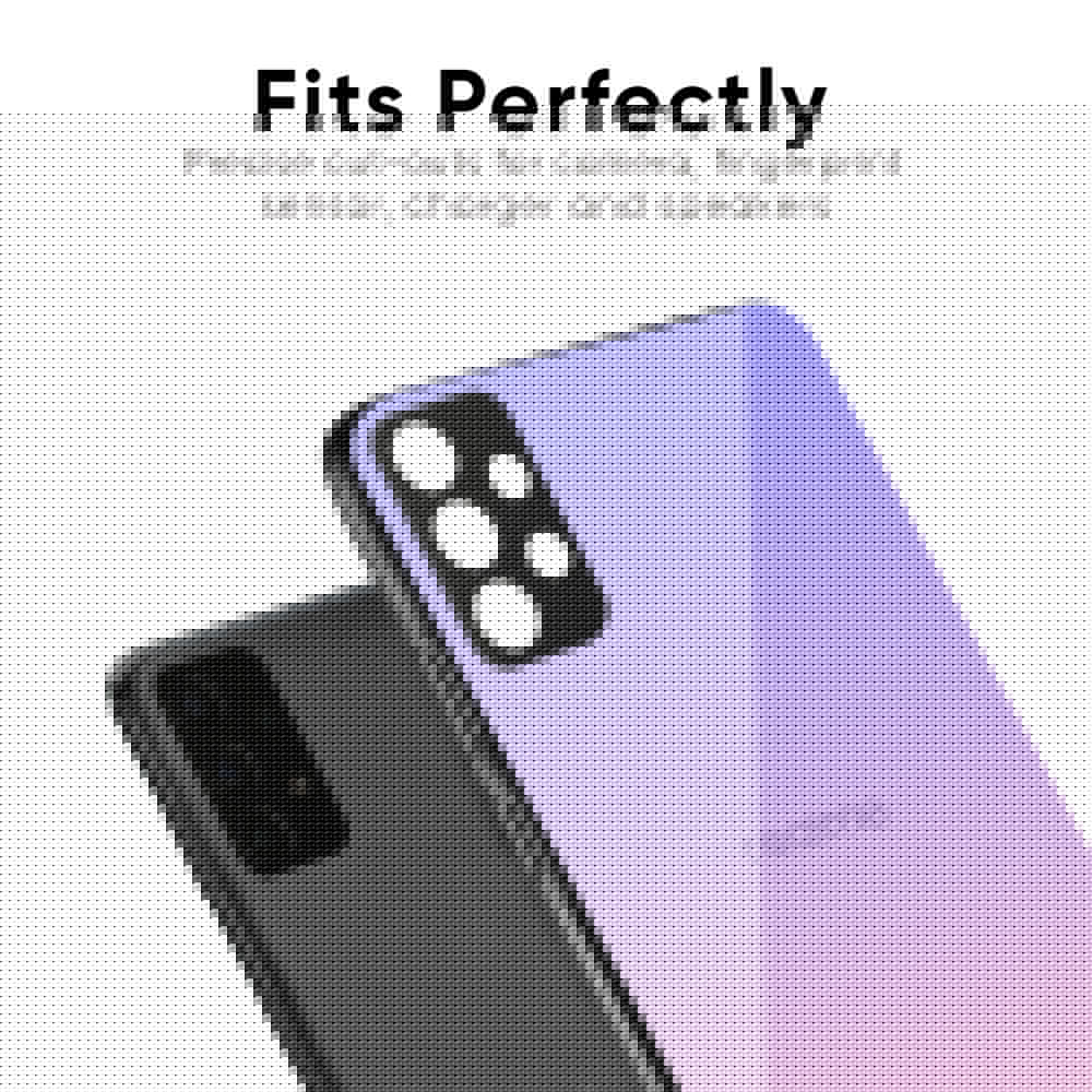 Lavender Gradient Glass Case for Realme 14 Pro Plus 5G