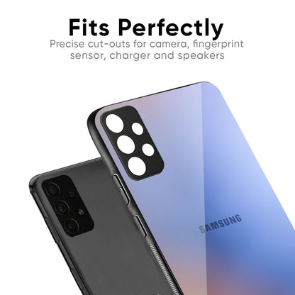 Blue Aura Glass Case for Samsung Galaxy M56 5G