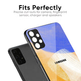 Creative Canvas Glass Case for Samsung Galaxy M16 5G