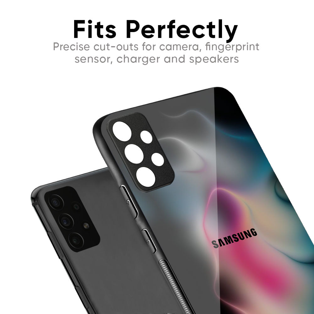 Colorful Palette Glass Case for Samsung Galaxy M56 5G
