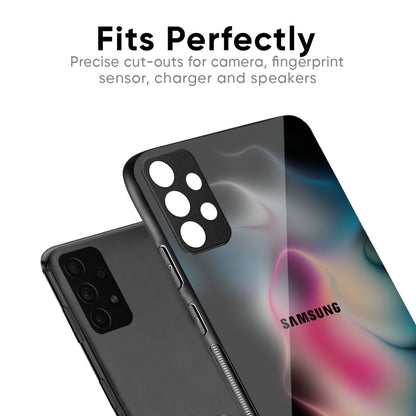 Colorful Palette Glass Case for Samsung Galaxy M56 5G