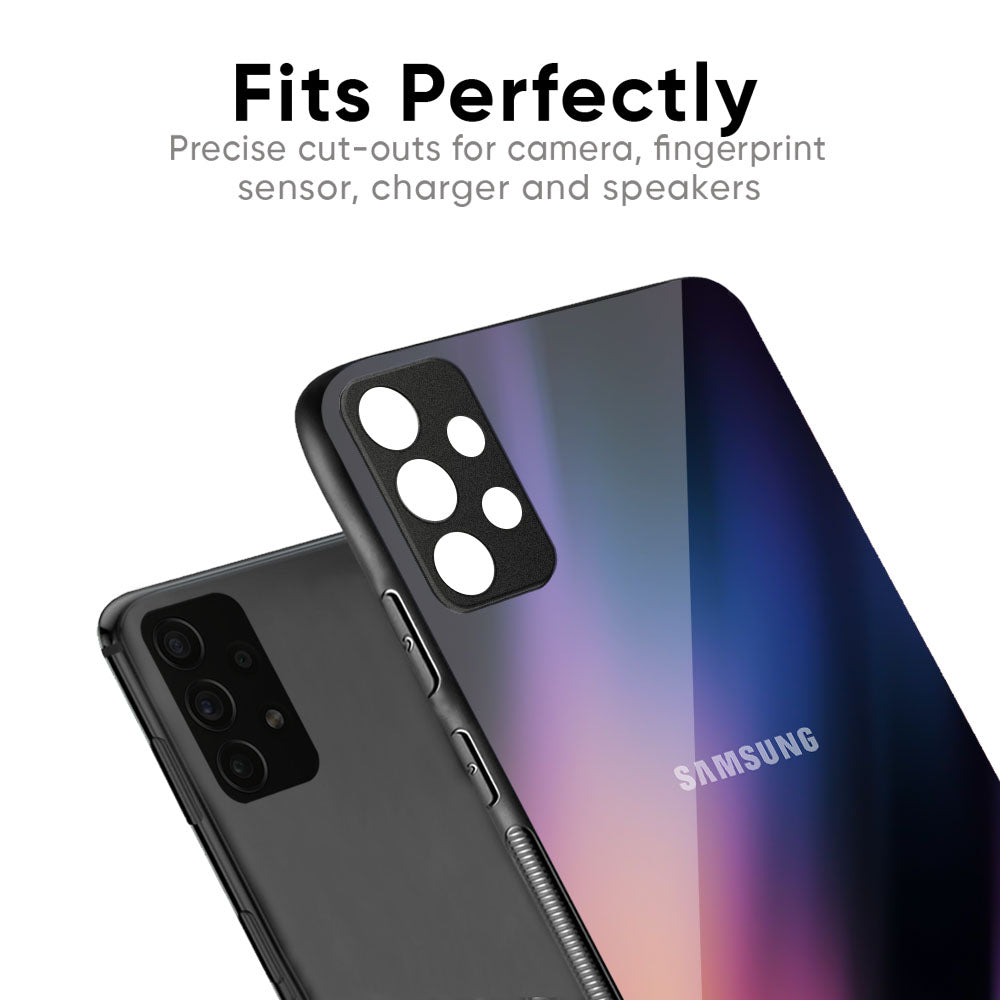 Color Fluid Glass Case for Samsung Galaxy M56 5G