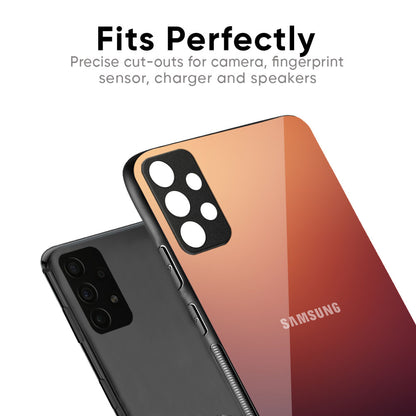 Sunset Background Glass Case for Samsung Galaxy M56 5G