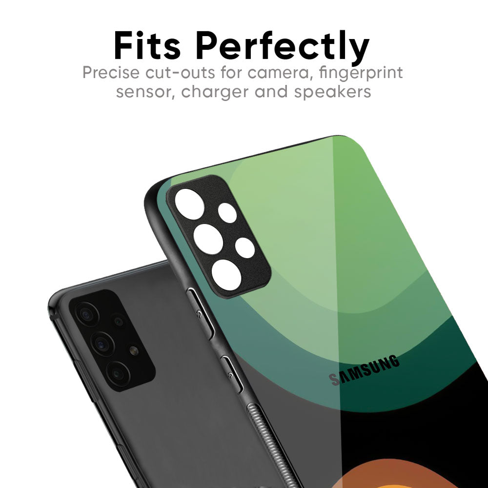 Grass N Sun Glass Case for Samsung Galaxy M56 5G