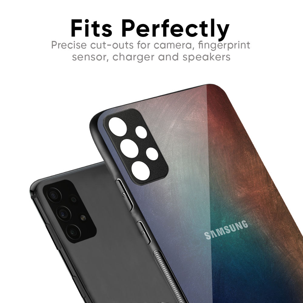 Rusty Gradient Glass Case for Samsung Galaxy M56 5G