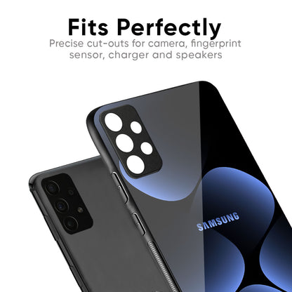 Five Blue Spots Glass Case for Samsung Galaxy M56 5G