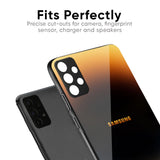 Grainy Yellow Glass Case for Samsung Galaxy S26 Plus 5G