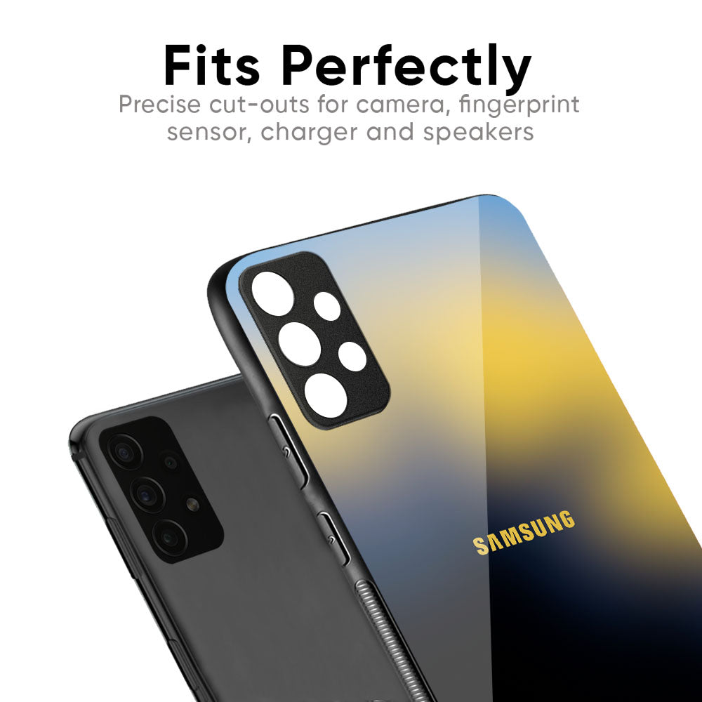 Sunflower Garden Glass Case for Samsung Galaxy M56 5G