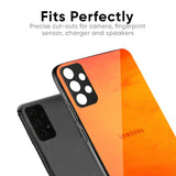 Tangy Orange Glass Case for Samsung Galaxy S26 Plus 5G