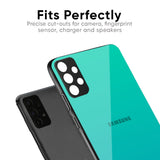 Cuba Blue Glass Case For Samsung Galaxy M17 5G