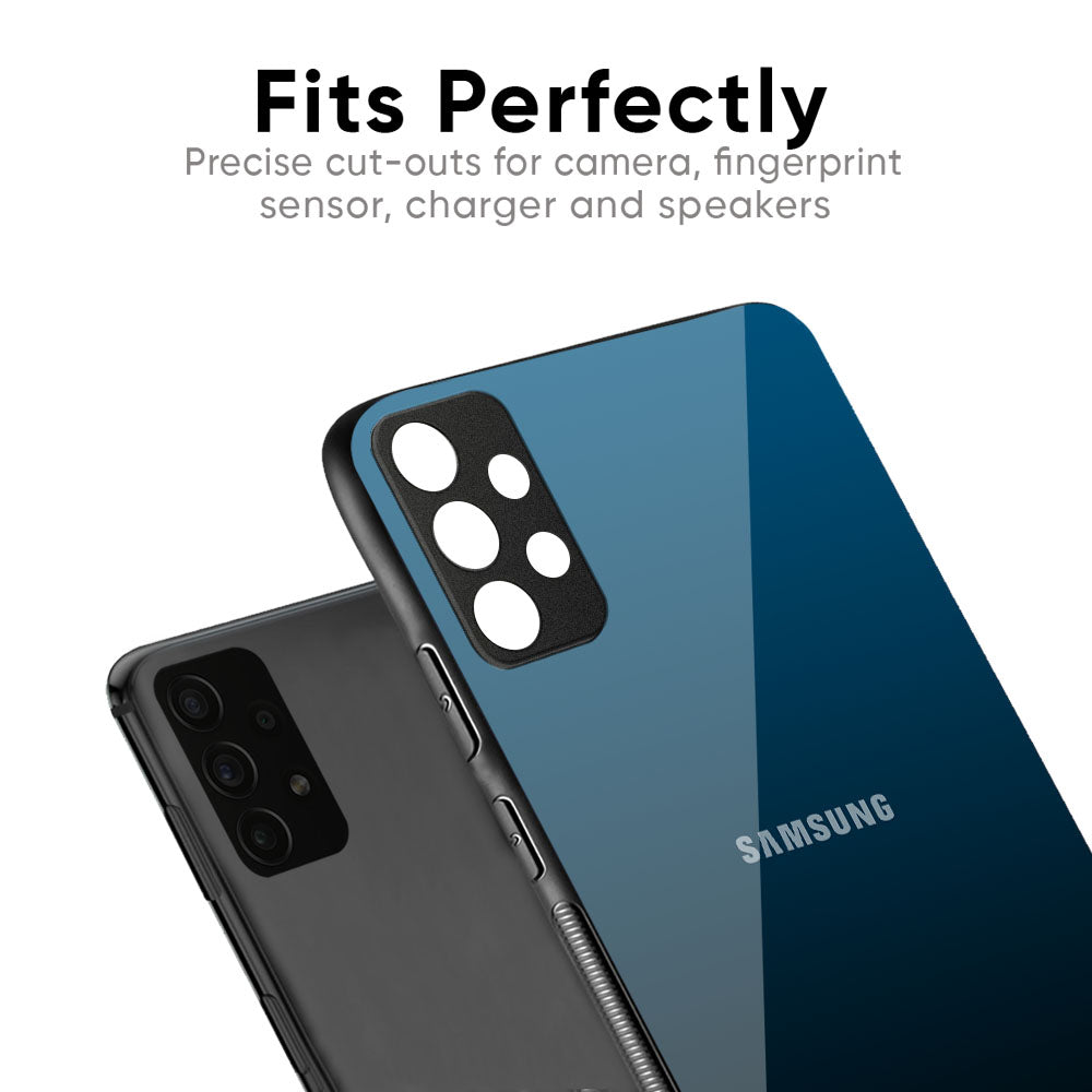 Sailor Blue Glass Case For Samsung Galaxy M56 5G