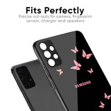 Fly Butterfly Glass Case for Samsung Galaxy F17 5G