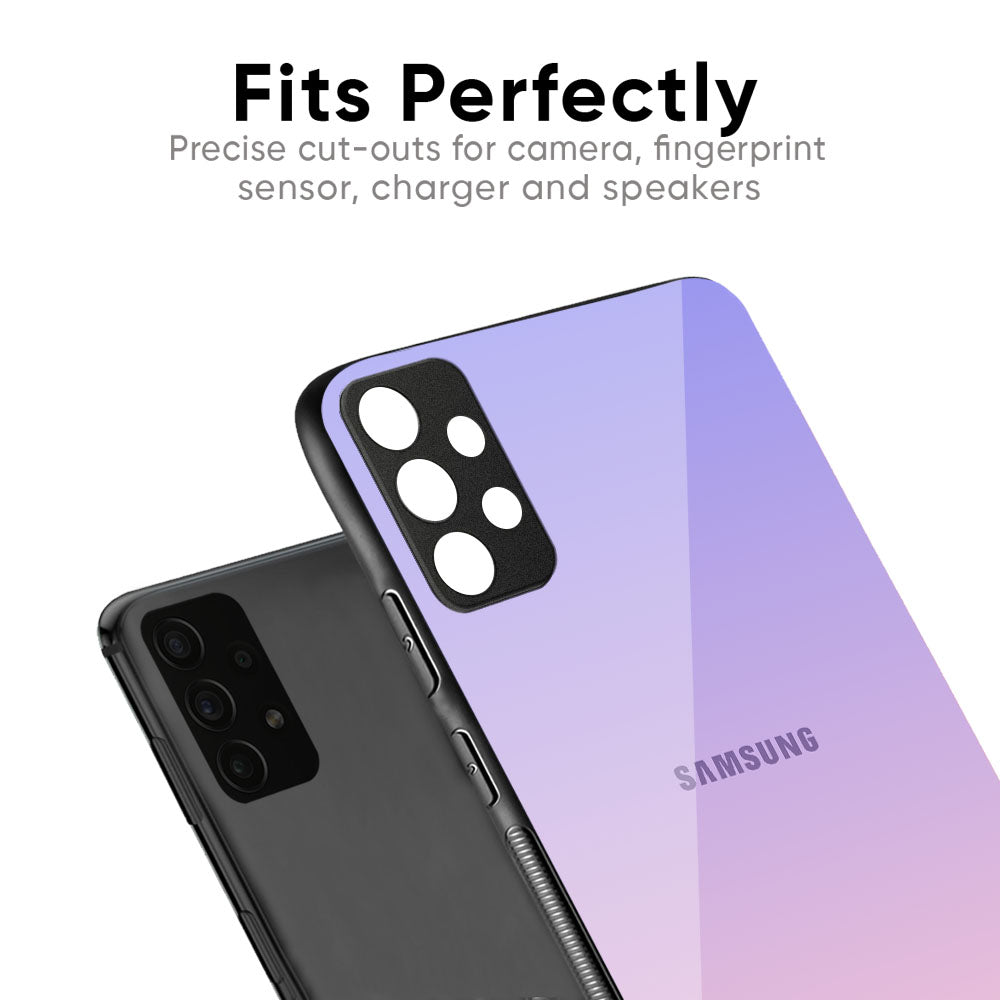 Lavender Gradient Glass Case for Samsung Galaxy M56 5G