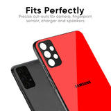 Blood Red Glass Case for Samsung Galaxy F17 5G