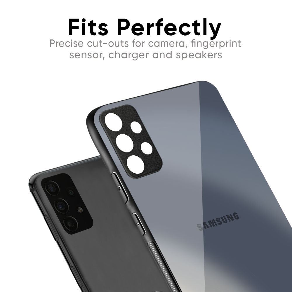 Metallic Gradient Glass Case for Samsung Galaxy M56 5G