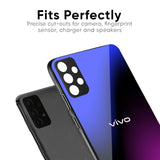 Viola Gradient Glass Case for Vivo T4x 5G