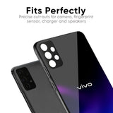 Black Onyx Glass Case for Vivo Y21 5G