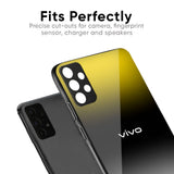 Yellow Shadow Glass Case for Vivo X300 Pro 5G