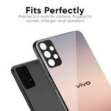 Golden Mauve Glass Case for Vivo Y21 5G