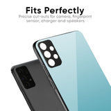 Arctic Blue Glass Case For Vivo Y21 5G