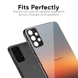 Aesthetic Orange Glass Case for Mi 15 5G
