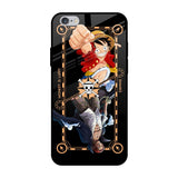Shanks & Luffy iPhone 6 Plus Glass Back Cover Online