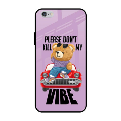 Don't Kill My Vibe iPhone 6 Plus Glass Back Cover Online