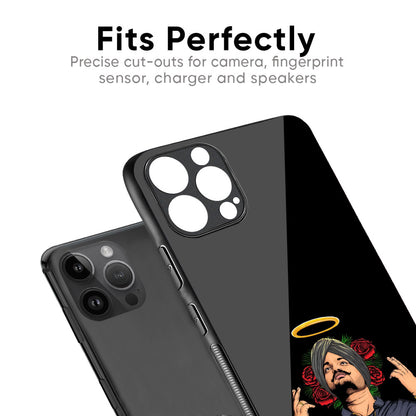 Punjabi Singer Poster Glass Case for iPhone 17