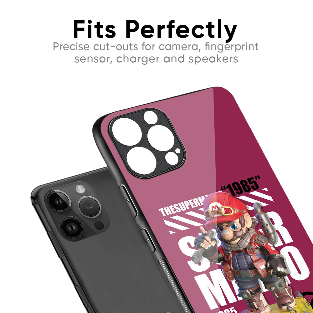 Gangster Hero Glass Case for iPhone 17