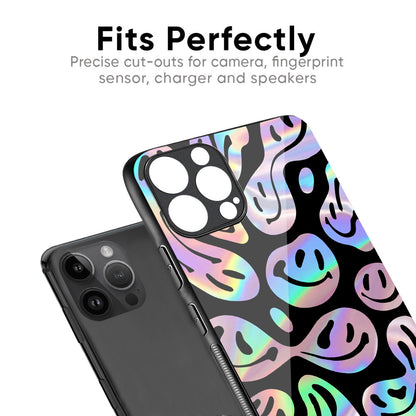 Acid Smile Glass Case for iPhone 17 Pro Max